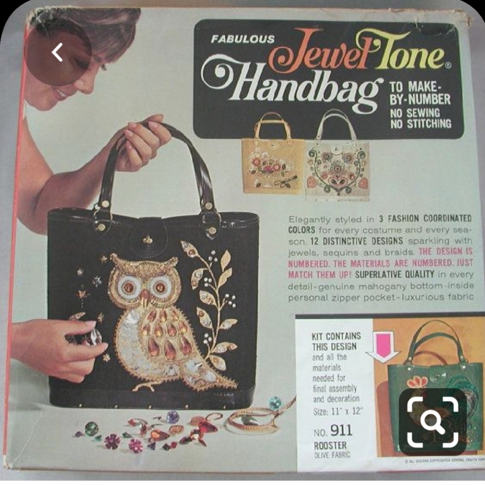 Vintage Enid Collins style Handbag - Picture 5 of 5